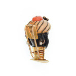 CARTIER Broche "Tête de Maure"