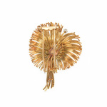 VAN CLEEF & ARPELS Broche Fleur