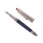 MONTBLANC Stylo-plume "Meisterstück Solitaire Doué Blue Hour" Classique