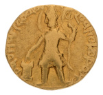 Kushanas, Vasudeva I, c. 190-230, AV dinar, 7.77 g. Oesho.