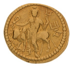 Kushanas, Vasudeva I, c. 190-230, AV dinar, 7.77 g. Oesho.