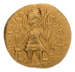 Kushanas, Vasudeva I, c. 190-230, AV dinar, 7.77 g. Oesho.