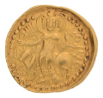 Kushanas, Vasudeva I, c. 190-230, AV dinar, 7.77 g. Oesho.