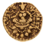 Gupta, Chandragupta II, Archer, 7.82 g. AV dinar