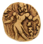 Gupta, Chandragupta II, Archer, 7.74 g. AV dinar