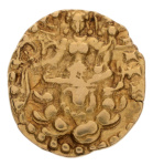 Gupta, Chandragupta II, Archer, 7.92 g. AV dinar