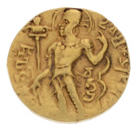 Gupta Empire, Chandragupta I, c. 319-335, AV dinar, 7.71 g. Archer.