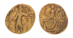 Kushanas, Shaka, c. mid-4th century, AV dinar, 7.86 g.
