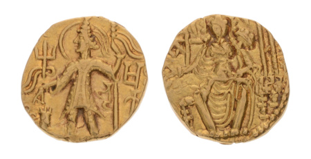 Kushanas, Shaka, c. mid-4th century, AV dinar, 7.70 g.
