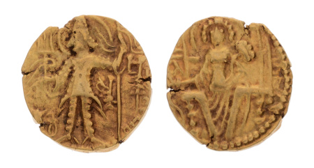 Kushanas, Shaka, c. mid-4th century, AV dinar, 7.68 g.