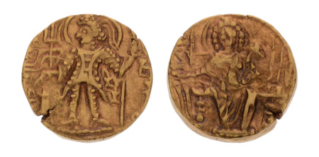Kushanas, Shaka, c. mid-4th century, AV dinar, 7.61