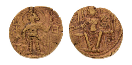 Kushanas, Shaka, c. mid-4th century, AV dinar, 7.72 g.