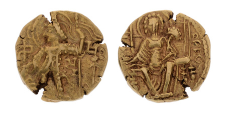 Kushanas, Shaka, c. mid-4th century, AV dinar, 7.61 g.