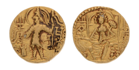 Kushanas, Shaka, c. mid-4th century, AV dinar, 7.82 g.