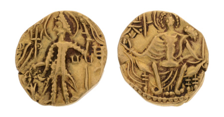 Kushanas, Shaka, c. mid-4th century, AV dinar, 7.74 g.