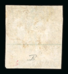 1854-1860, kleines Los mit 3 Strubelmarken