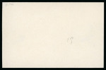 1850, Poste locale in der braunrot/tiefschwarz Nuance