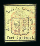 1843-1907, uriger gestempelter Bestand in einem Album