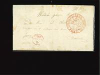 British and Dutch Occupation Markings on Stampless covers. 28 examples with many very rare.