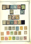 1843-1969, gestempelte Sammlung im Scott Album