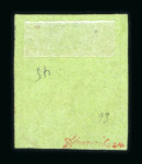 1843, linke Hälfte der Doppelgenf, allseits breitrandiges Kabinettstück