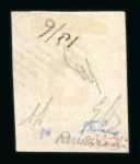 1851, Neuenburg, farbfrisch, allseits breitrandig geschnitten