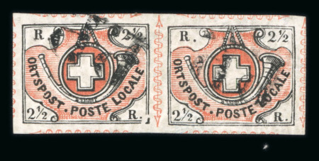 1850, Winterthur, im waagerechten Paar