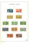 1909-2024, vollständige gestempelte Sammlung der Zusammendrucke