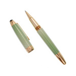MONTBLANC Meisterstück Calligraphy Solitaire "Celadon Dégradé" Special Edition — Rollerball