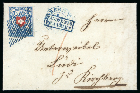 1851, Rayon I hellblau, Tax-Brief