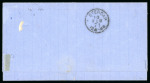 1871, 30 Rp. blau auf Brief nach Amsterdam