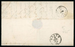 1862, 5 Rp. braun, 4. Berner Druckperiode, 2 Einzelmarken