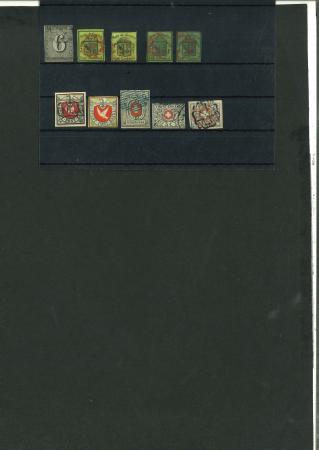 1843-1851, Kantonalmarken uriger Bestand ab Zürich 6