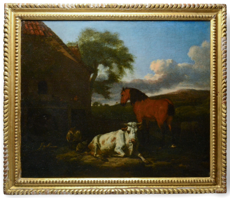 Attribué à ADRIAEN VAN DE VELDE (1636–1672) Paysage Pastoral
