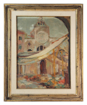 WŁODZIMIERZ TERLIKOWSKI (1873–1951) "San Giacomo di Rialto, Venise"