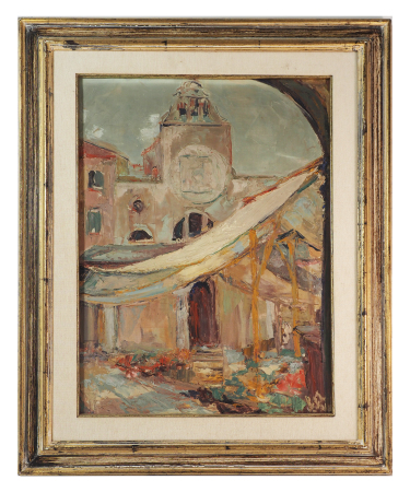 WŁODZIMIERZ TERLIKOWSKI (1873–1951) "San Giacomo di Rialto, Venise"