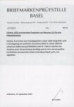Schweiz 1850, Not-Postschein von Menznau nach Russwil