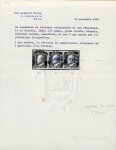 1859 1/2 Gr. plate I, porous paper (NA) orange (arancio), early printing in fine, four-margined horizontal strip of three used, a most attractive and rare used multiple.  Expertise: Signed Russo and A.Diena, Cert. Albert