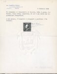 1859 5 Gr. Plate I, brownish-red (rosso brunastro), with four margins. Fine used example.  A scarce and attractive example of this distinctive shade, with excellent colour and overall appearance.   Expertise: Cert. Alber
