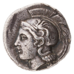 Lucania, AR didrachm 7.46 g
