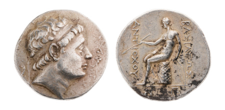 Seleukid Empire, Antiochos II, 261-246, Sardes, tetradrachm,