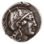 Lucania, Thourioi, AR didrachm, 7.88 g. (21 mm), c. 400-350 BC.