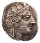 Attica, Athens, AR tetradrachm, 17.20 g. (26 mm), c. 440 BC.