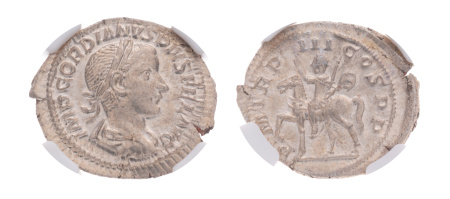 Roman Empire, Gordian III, 238-244, AR denarius.