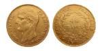France, Napoleon I, 1804-1814, 40 francs AN 12A (1803-04),