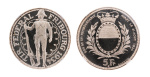 Switzerland,  1934B, 5F, .MS 65 PL