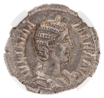 Roman Empire,  Julia Mamaea, 222-235, Denarius. AU
