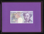 Great Britain, 1991 Bank of England 20 pounds pair in 8 folders