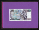 Great Britain, 1991 Bank of England 20 pounds pair in 8 folders