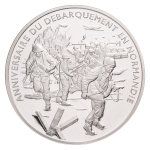 2009, commemorative coins 65ème Anniversaire de Débarquement en Normandie.